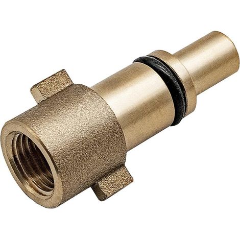 (47×11,8×9,5 mm) Raccordi superiori, adattatore per pistola idropulitrice ad alta pressione per serie Nilfisk, Anlu, HUTER in ottone con filettatura interna da 1/4" per pistole e lance