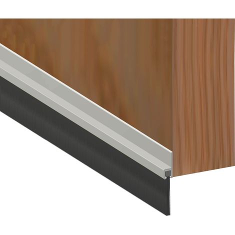 Stormguard Draught Excluder Metal Door / Garage Brush Seal Aluminium 914mm