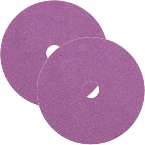Lot de 2 Disques de Meulage en Corindon 100 mm × 10 mm × 3,2 mm Haute Performance pour Métal et Bois (1/5)