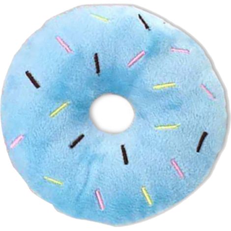 Donut – jouet à mâcher pour chien, peluche douce, en coton PP, résistant aux morsures, couineur pour chat (1/5)
