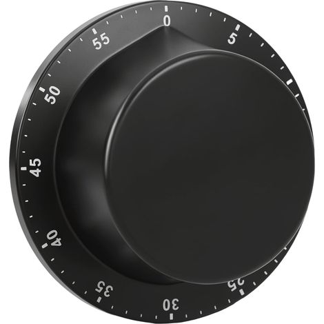 Minuteur à œufs mécanique de cuisine magnétique avec alarme de cloches de 72 dB, réveil de cuisine mécanique magnétique pour réfrigérateur, micro-ondes (1/5)