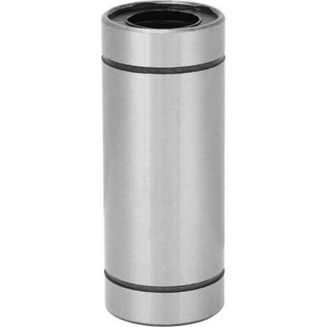 Coussinet linéaire en acier haute précision pour automatisation industrielle LM16LUU, LM20LUU, LM25LUU - Palier lisse de guidage, tolérance fine, usage machine-outil, pack multiple. (1/5)