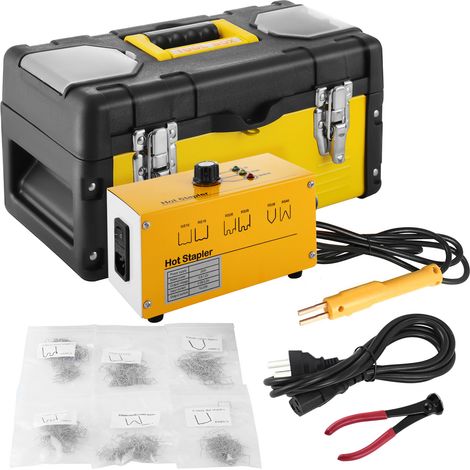 Mophorn 220V Kunststoffschweißgerät Hot Stapler Reparatur Kit 600 Klammern 3 Wärmeeinstellungen
