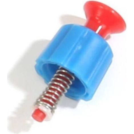Soupape de sécurité pour compresseurs d'air, soupape de sécurité pour pulvérisateurs à dos de 3/5/8 litres, bleue