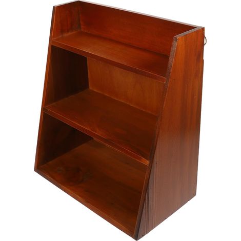 Estantería de madera multiusos para oficina y hogar. (1/5)