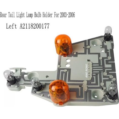 Douille d'ampoule de feu arrière gauche A2118200177 pour Mercedes-Benz Classe E W211 (2003-2006) (1/5)