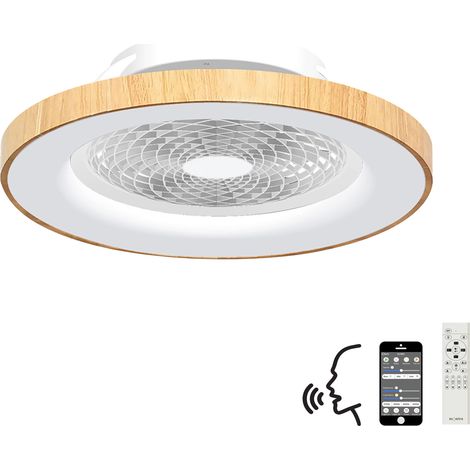 Mantra Plafón Ventilador LED Madera Tibet (1/5)