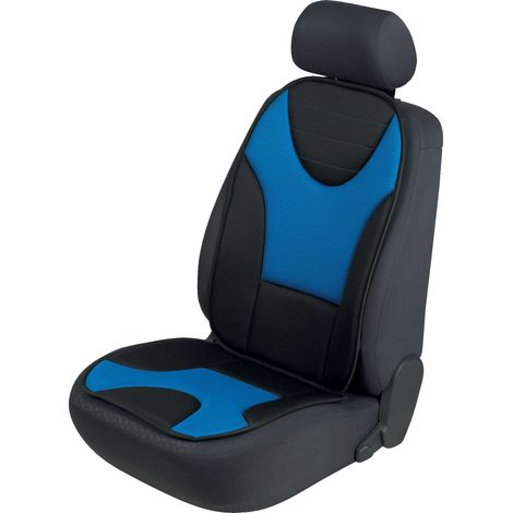 PKW Sitzauflage Grafis, Auto-Sitzaufleger schwarz/blau, 1 Stück (1/5)