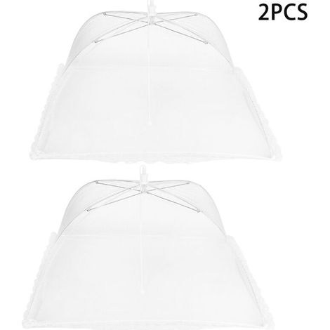 Pliable Ménage Alimentaire Parapluie Lavable Mesh Couverture Alimentaire Anti Fly Net Tente Gadgets De Cuisine (1/5)