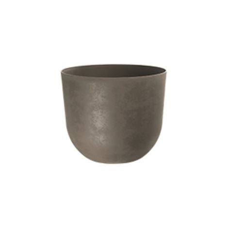 VASO SWING MOOD CONCA 30 CM BEIGE SCURO PLASTECNIC