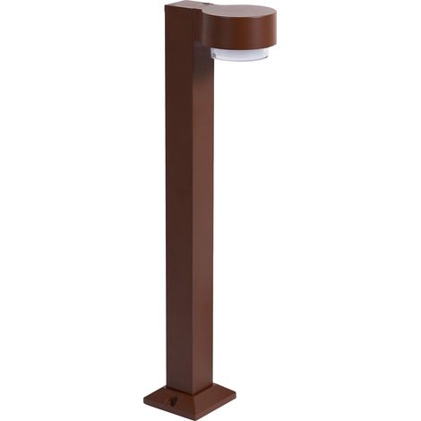 Bollard Light Brown Aluminum 60 cm LED Path Lamp Outdoor Garden Lighting Modern Design ANOIA (1/5)