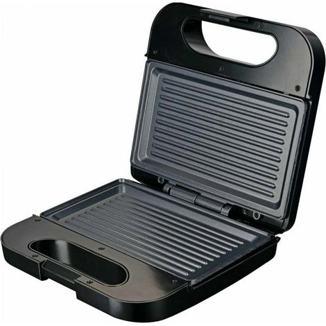 Sandwichera Grill Grunkel SAN GRILL NG 750W Placas Antiadherentes Negro