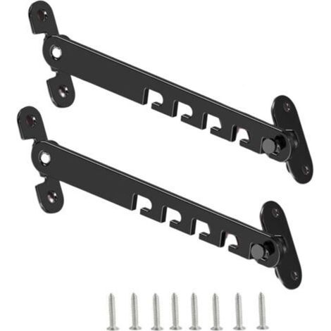 2 x Screw-on Window Restrictor Catches No Drilling Window Corner Open Window Restrictor Window Restrictor Window Restrictor Suitable for Adjusting Window Angle (1/5)