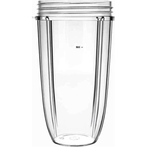 Vaso de repuesto para batidora de 946 ml (32 oz), compatible con batidoras de alta velocidad de 600 W y 900 W.
