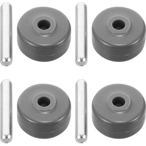 4 pièces Roulettes Silencieuses pour Brosse Sol Aspirateur Kit Compatible (1/5)