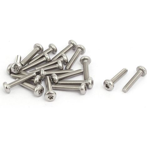 M2x10mm Acier inox 304 vis tête Torx fixation vis 20PCS (1/3)
