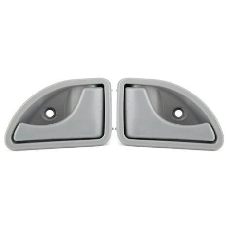Lot de 2 poignées de porte intérieure avant gauche droite compatible pour Twingo 1 et Kangoo 1 (1993-2010) poignées intérieure avant (1/4)