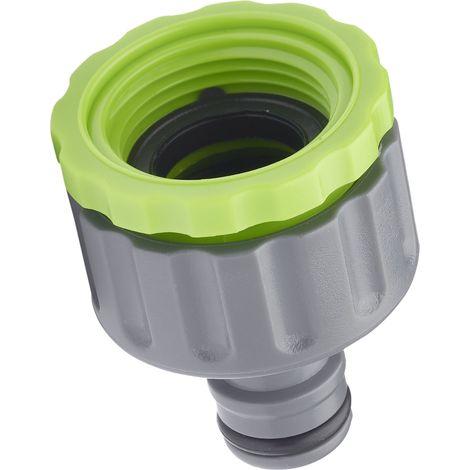 AROZ Sdoppiatore di rubinetto automatico in plastica femmina 1'' + riduzione femmina 3/4'' (1/3)