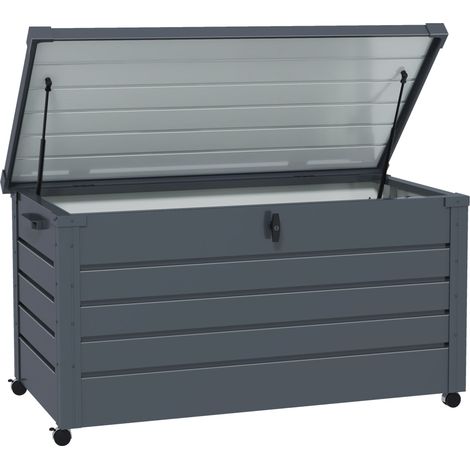Contenitore per esterni impermeabile 311l grigio scuro acciaio (1/5)