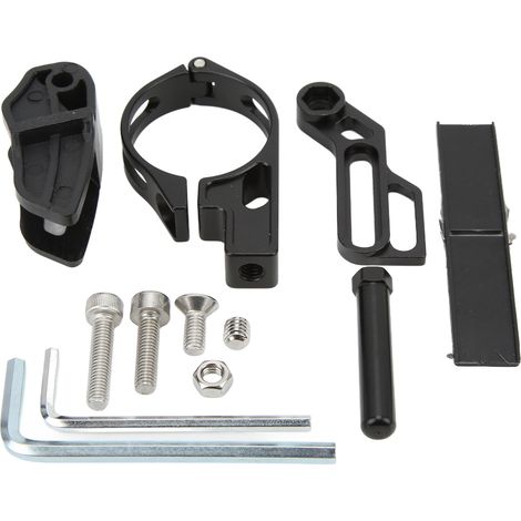 Lebycle Universal-Kettenführung für Mountainbikes, Kettenabweiser aus Aluminiumlegierung, schwarz (1/5)