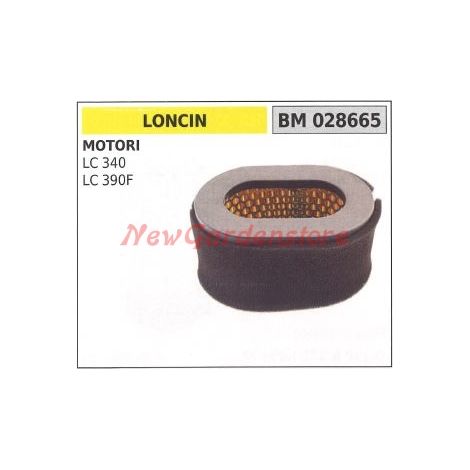 Filtro aria LONCIN motore trattorino rasaerba LC 340 390F 028665