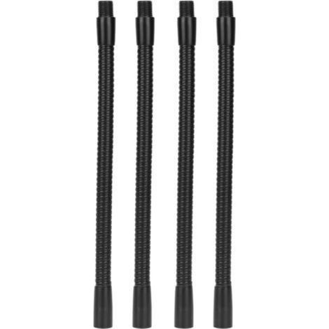 4 pièces col de cygne lampe tuyau aluminium 10mm calibre Flexible Table bureau lampe tuyau éclairage raccords 20cm (1/4)