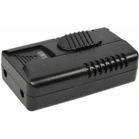 Ahlsen Variateur à pied a curseur 150W 230V Noir Compatible LED [Classe énergétique A] (1/5)