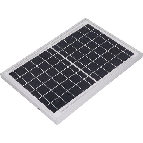 Panneau solaire monocristallin ou polycristallin, charge 10 W, panneau de génération d'énergie 6 V (1/5)