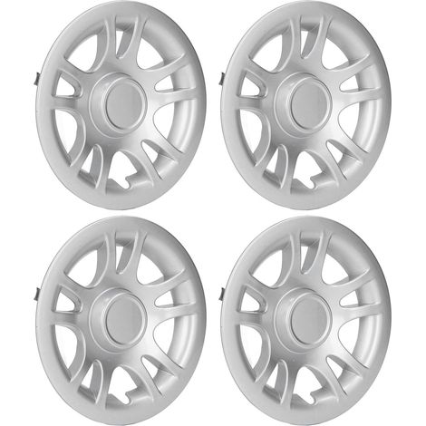 4 pièces de 8 pouces enjoliveurs de roue pour chariot de golf, réduisent la résistance au vent, résistants aux rayures, remplacement universel pour E-Z-GO (1/5)