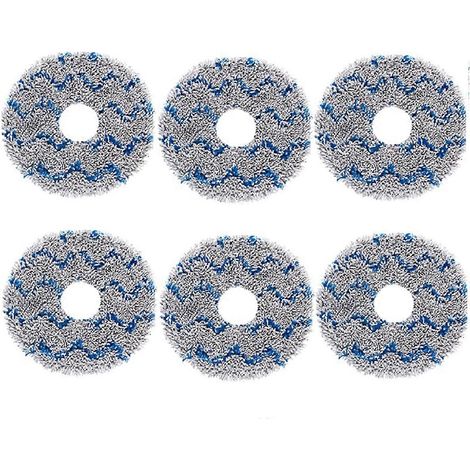 Accessoires pour robot aspirateur Ecobos Deebot X5 Pro (6 pièces) : chiffons de nettoyage (1/5)