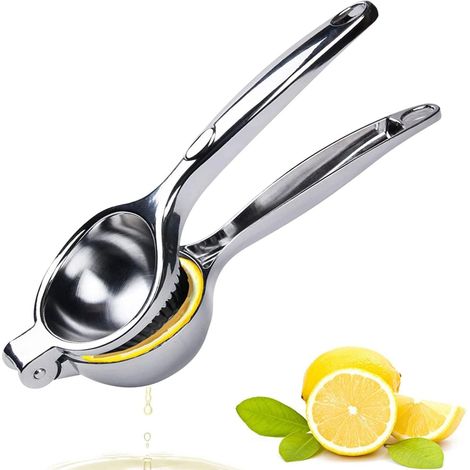1 Presse-agrumes Manuel, Acier Inoxydable 304, Poignée Ergonomique, Accessoire Cuisine, Pour Maison Bar Restaurant