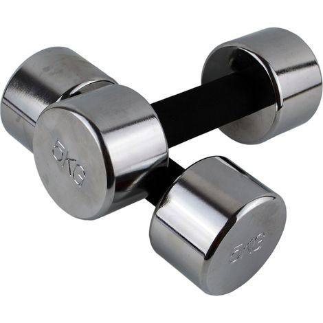 DUMBELL MASTER 2 x 5 KG Hantelset (1/2)