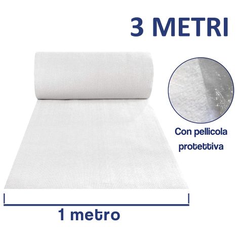 PASSATOIA IN POLIPROPILENE COLORE BIANCO EVENTI GIARDINO 3 METRI (37267/3)