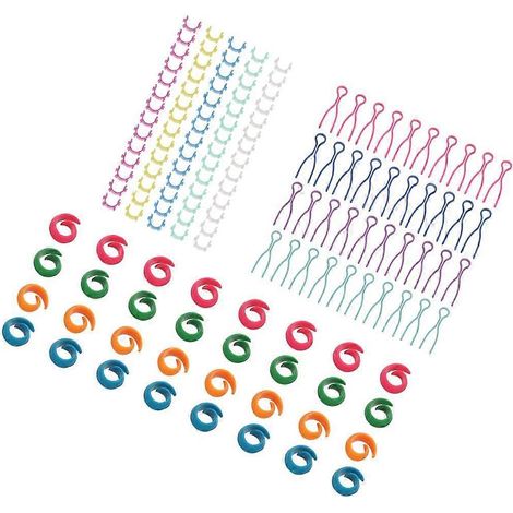 Porte-bobines de fil avec pinces, clips pour canettes, accessoires de couture et broderie. (1/4)
