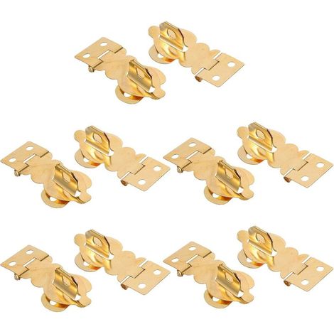 cadenas en laiton massif avec moraillon 3 75 x 1 49 cm et (1/5)