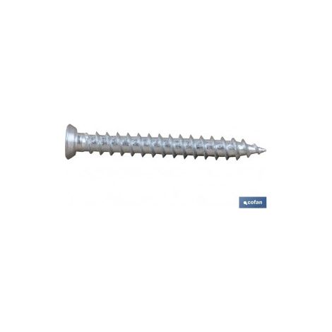 Pack de 100 vis béton plate Torx 7,5x180