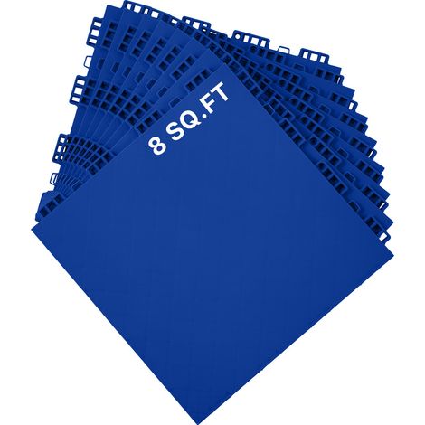 Mophorn Dryland-Fliesen für Hockey – 8 Stück ineinandergreifende Bodenmatten (12 x 12 Zoll). Eine vielseitige Trainingsfläche, ideal zum Schießen, auch hervorragend als Tanzbodenfliesen geeignet