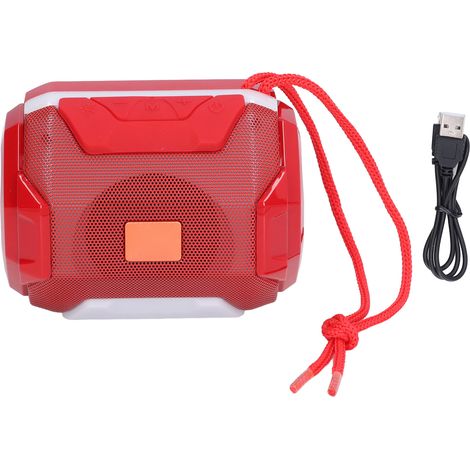 Enceinte Bluetooth LED avec lumières colorées, enceinte Bluetooth sans fil portable, cadeau d'anniversaire original (1/5)