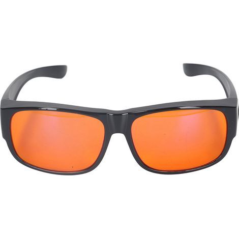 Blaulichtfilterbrille 400–500 nm, UV-beständig, Computer- und Gamerbrille, Lesebrille mit quadratischen Gläsern (1/5)