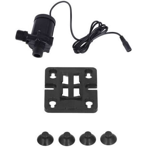 Pompe de surpression à moteur sans balais, faible bruit, 12 V CC, 30 W, débit de 800 l/h, hauteur de refoulement de 12 m, pour chauffage (1/5)