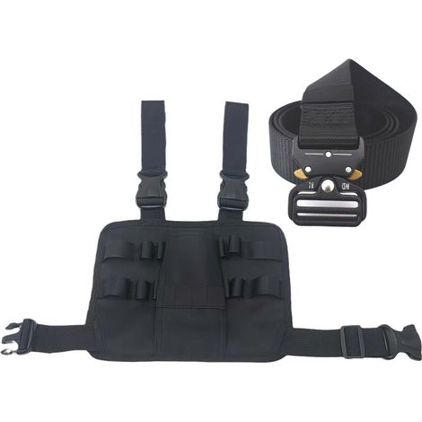 Diese multifunktionale und tragbare Beinverbandtasche für Männer ist für den Einsatz bei Klempnerarbeiten, Elektroarbeiten, Tischlerarbeiten und Autoreparaturen konzipiert.