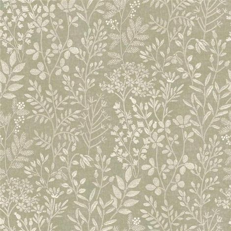 Grandeco Life Karuna Green Wallpaper Botanical Organic Trail Paste The Wall