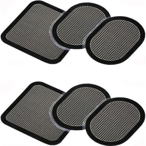 Set 2 Électrodes de Ceinture - ASPLITTOOL - Compatible avec Abs Series - Coussinets de gel de remplacement (1/4)