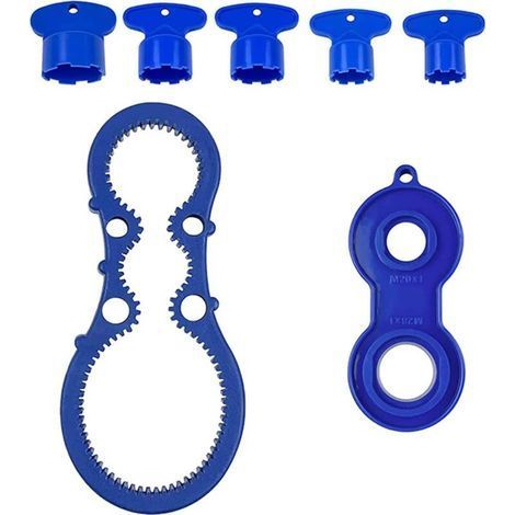 7 Piece Faucet Aerator Removal Tool Set (1/5)