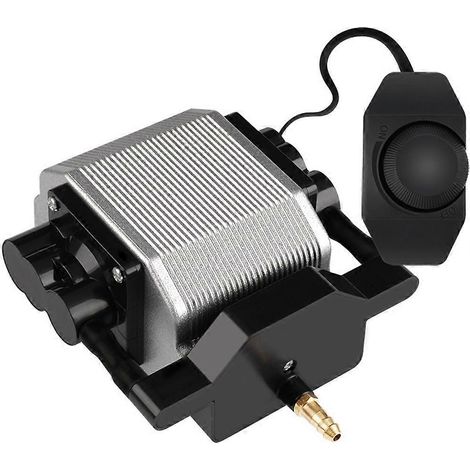 Pompe d'assistance pneumatique laser 30 L/min 16 W pour découpeuse et graveuse laser : élimine la fumée et la poussière, protège la lentille laser (1/5)