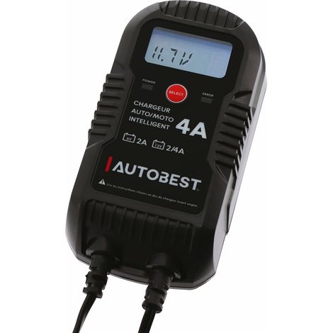 Ladegerät und Erhaltungsladen 6-12 Volt / 4 A