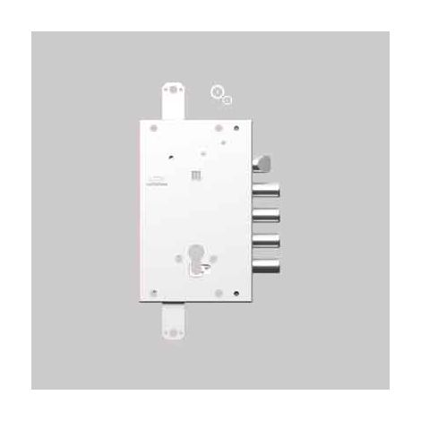 SERRATURA PORTE BLINDATE CILINDRO EUROPEO 'CS128/CS138' CIPIERRE E60 - Interasse catenacci 38 mm - CIPIERRE