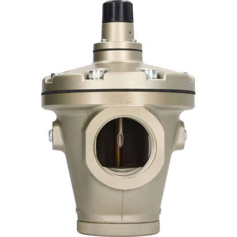 Régulateur de pression d'air comprimé DN50, entrée/sortie large diamètre, détendeur pneumatique type SMC AR935-20, vanne de réduction de pression industrielle, contrôleur de débit robuste. (1/5)