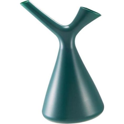 GDHZS- Arrosoir 1,5 L, double tête décorative, plantes d'intérieur plantes en pot fleurs outil d'arrosage en forme de V outils Vert (1/4)