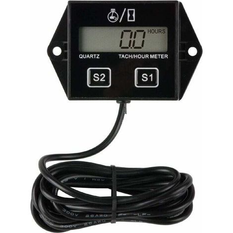 Tachimetro Enowelir, contatore di giri/ore a benzina con azzeramento induttivo per paramotori, motori marini, pompe per interni ed esterni, generatori, 1 pz 56V (1/3)